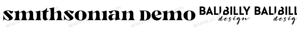 Smithsonian demo字体转换